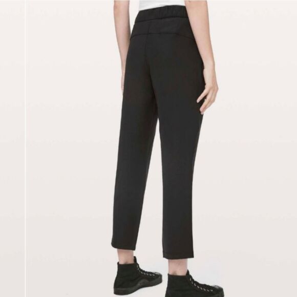 Lululemon On The Fly Pant 27" Black 4 - Picture 5 of 11